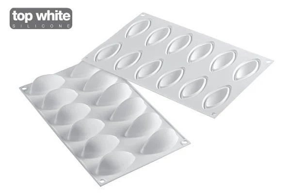 MOLDE SILICONA QUENELLE 24 SILIKOMART