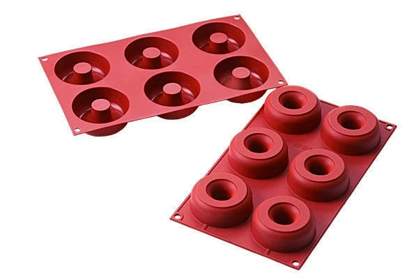 MOLDE DE SILICONA DONUTS SILIKOMART