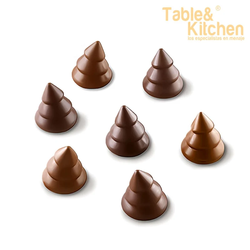MOLDE CHOCO TREES 3D SCG054 SILIKOMART