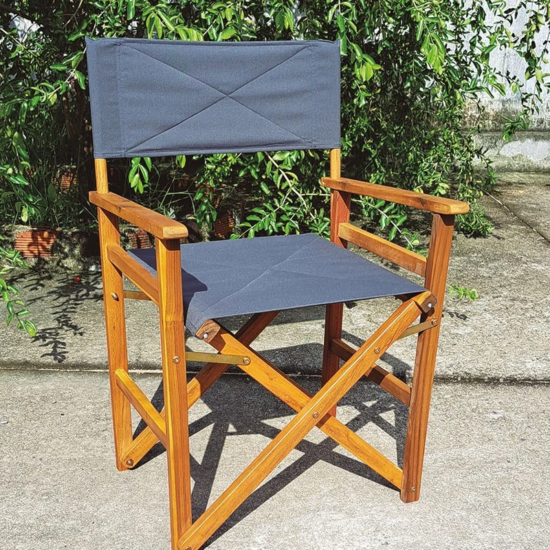 JUEGO 2 SILLAS DIRECTOR PLEGABLE DE JARDIN MEDITERRANEO