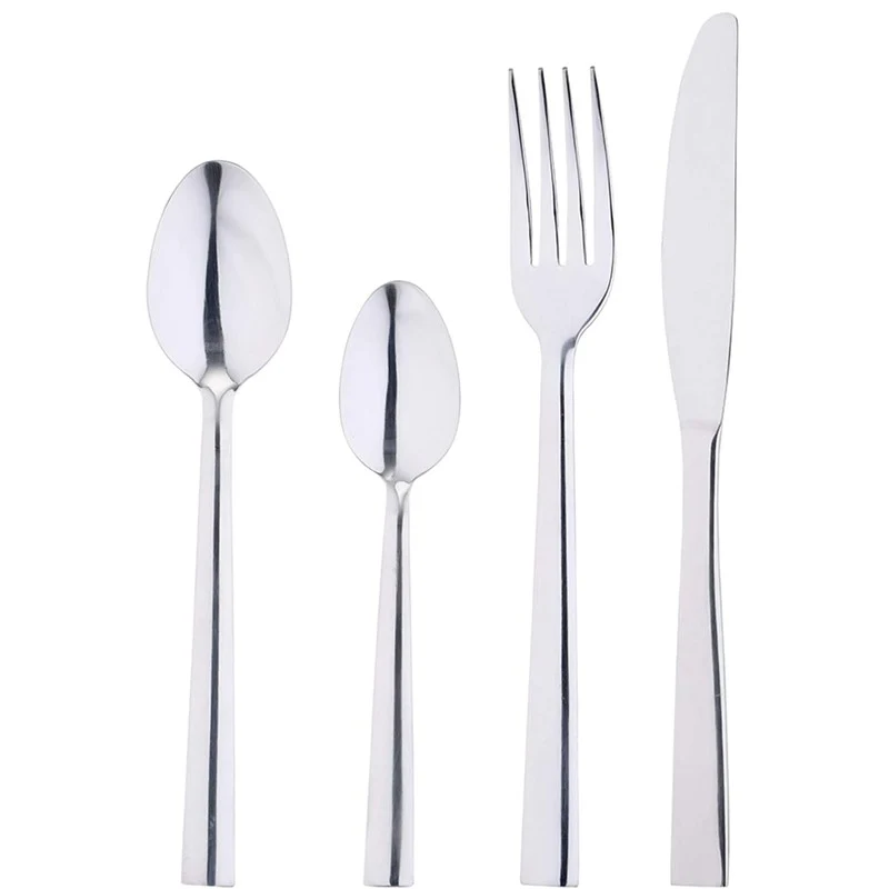 JGO. 24 CUBIERTOS ACERO INOX. CRETE
