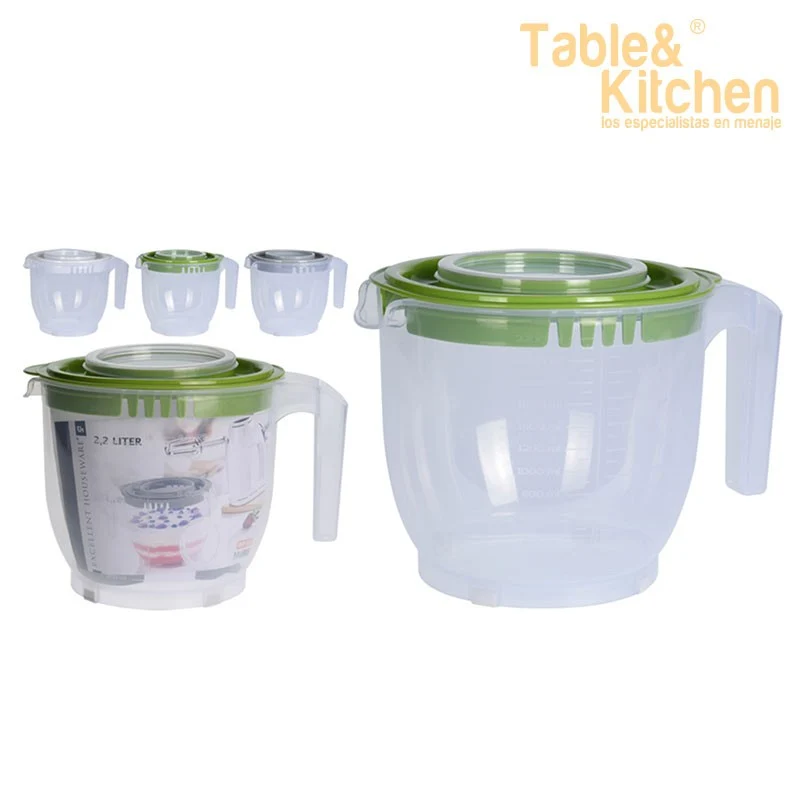 JARRA MEZCLADORA 2 TAPAS 2,2 L