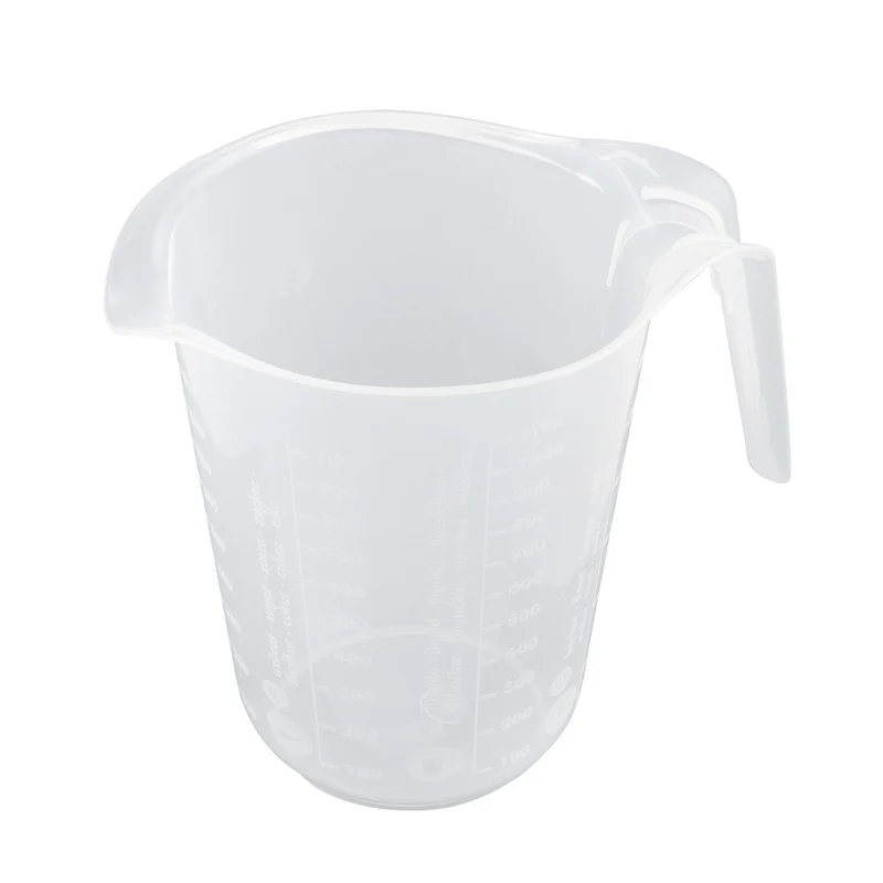 JARRA GRADUADA PLASTICO 1 LT.