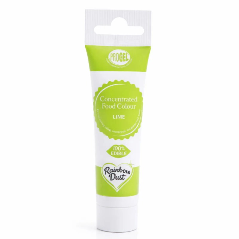 COLORANTE PROGEL VERDE LIMA RAINBOW DUST