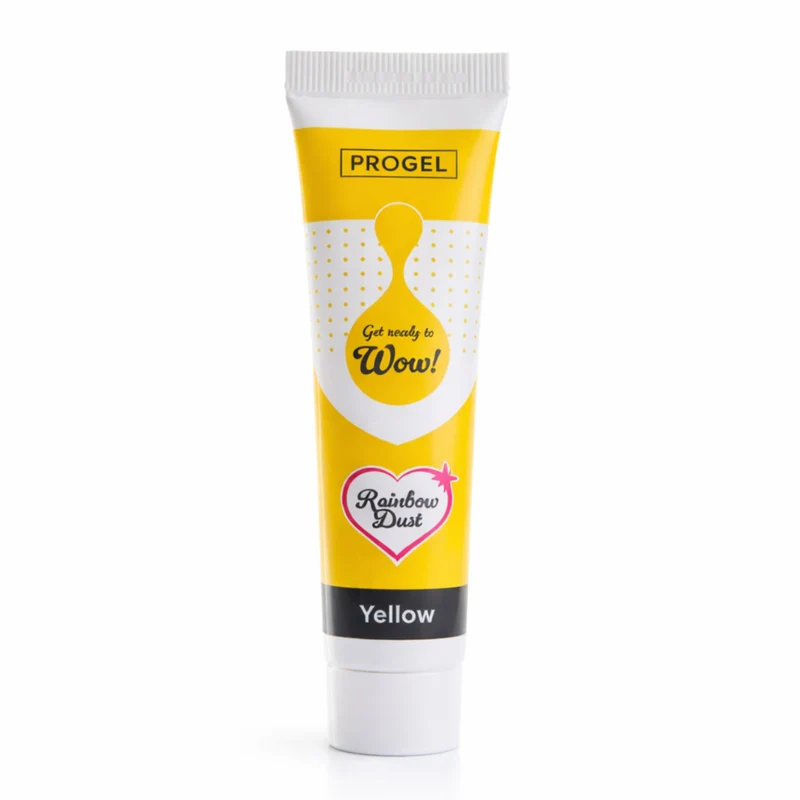 COLORANTE EN GEL PROGEL AMARILLO RAINBOW DUST