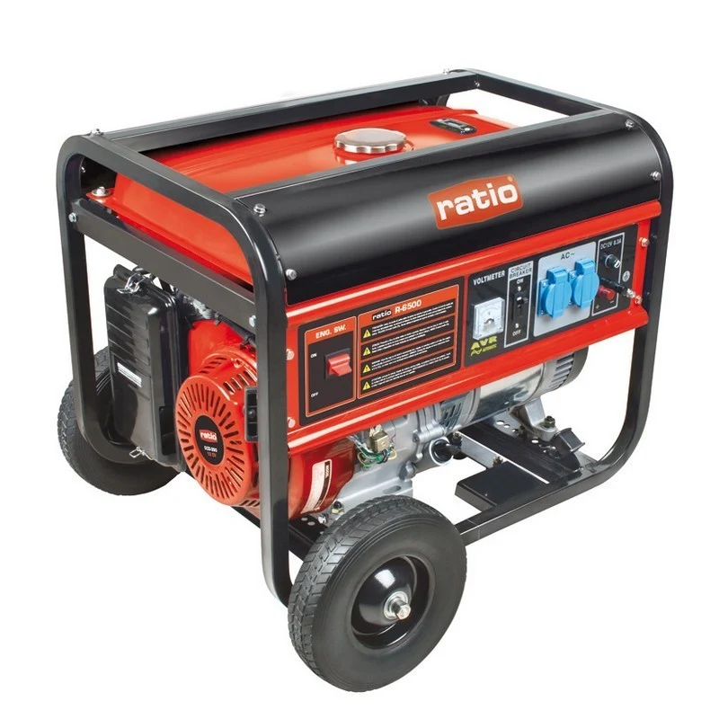 GRUPO ELECTRÓGENO GASOLINA RG6500 5,5KVA RATIO