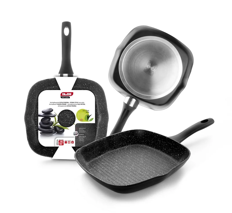 GRILL NATURA ESTILO PIEDRA 28CM
