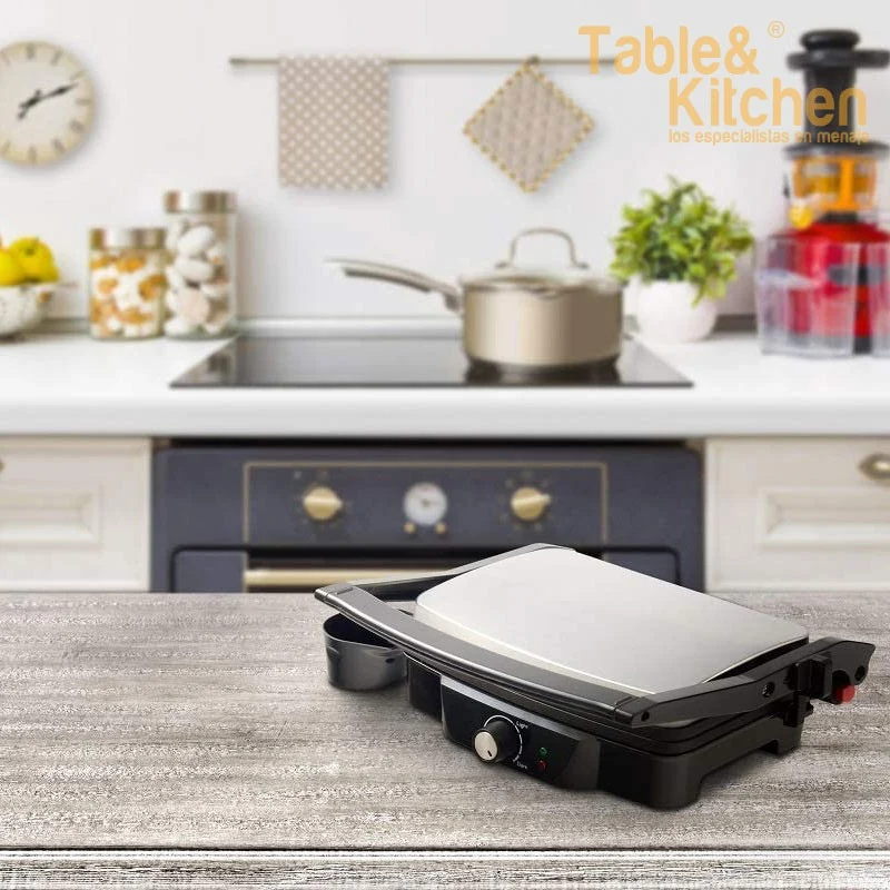GRILL DOBLE APERTURA 180ºC 1500W