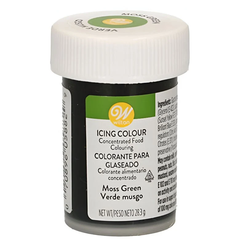COLORANTE WILTON VERDE MUSGO 28 GRAMOS