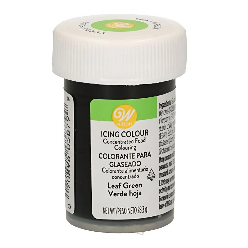 COLORANTE WILTON VERDE HOJA 28 GRAMOS