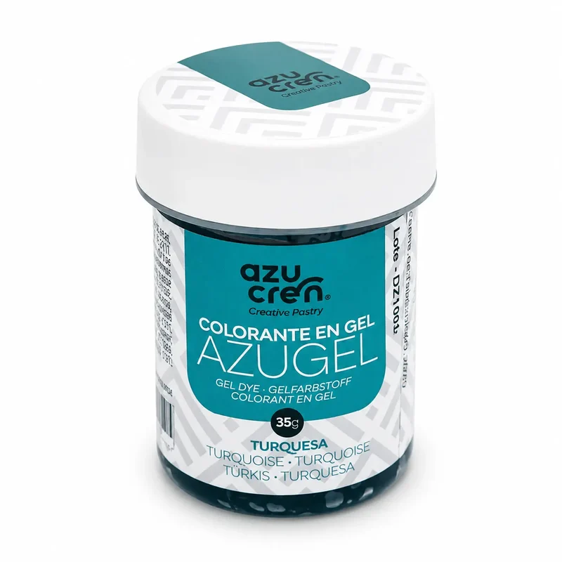 COLORANTE EN GEL TURQUESA AZUGEL