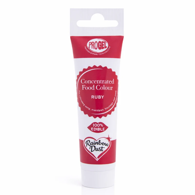 COLORANTE EN GEL PROGEL RUBY RAINBOW DUST