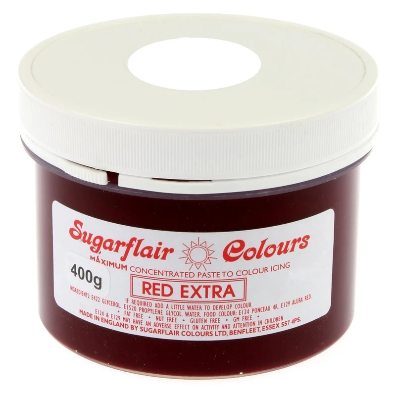 COLORANTE EN GEL EXTRA ROJO 400GR