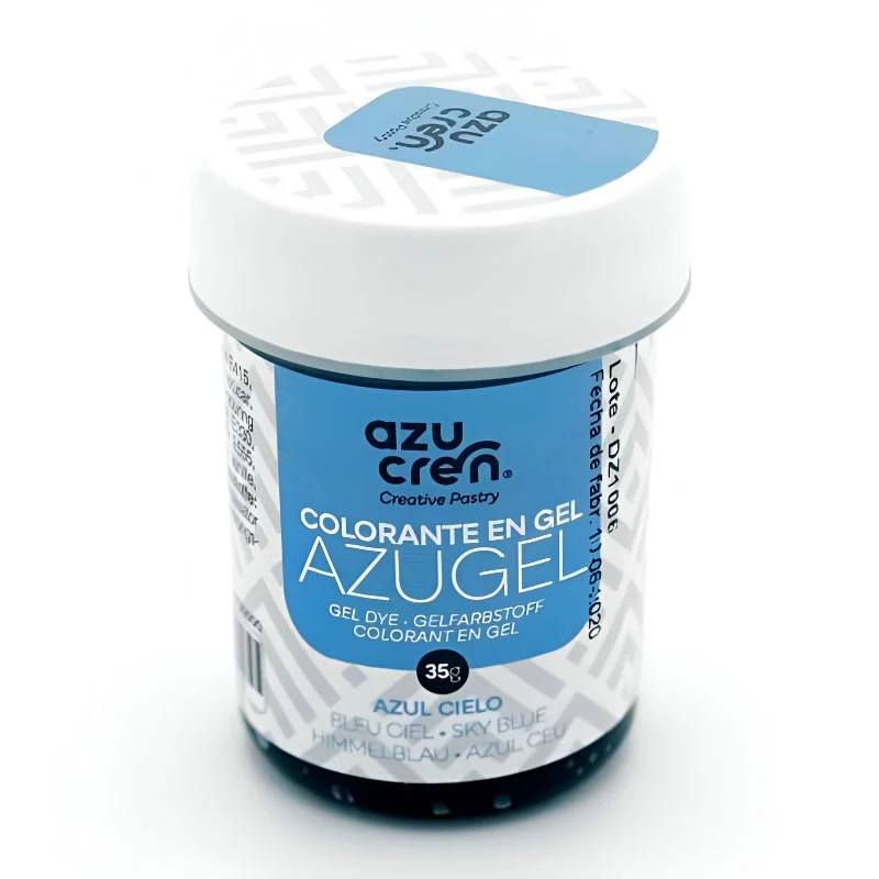 COLORANTE EN GEL AZUL CIELO AZUGEL