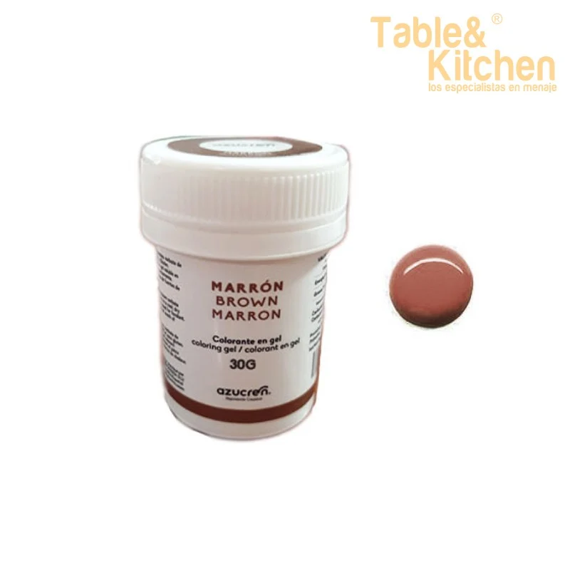 COLORANTE EN GEL MARRON 30GR AZUCREN
