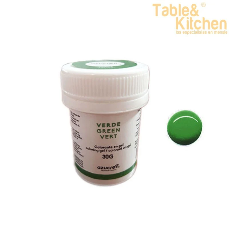 COLORANTE VERDE 30GR AZUCREN