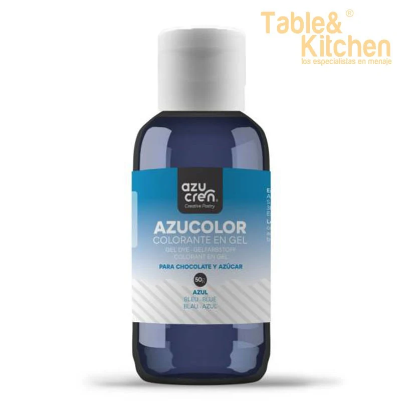 COLORANTE EN GEL AZUL AZUCOLOR 50 GRAMOS