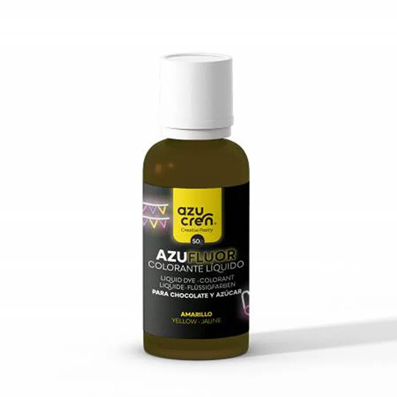 COLORANTE AMARILLO AZUFLUOR AZUCREN 50 GRAMOS
