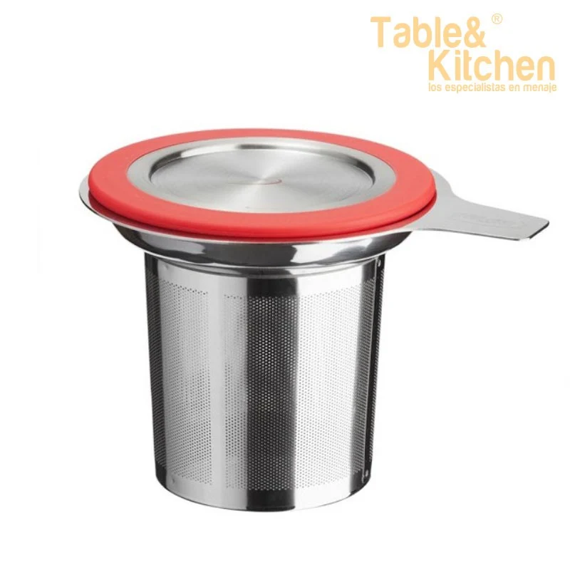 COLADOR DE INFUSIONES CON TAPA