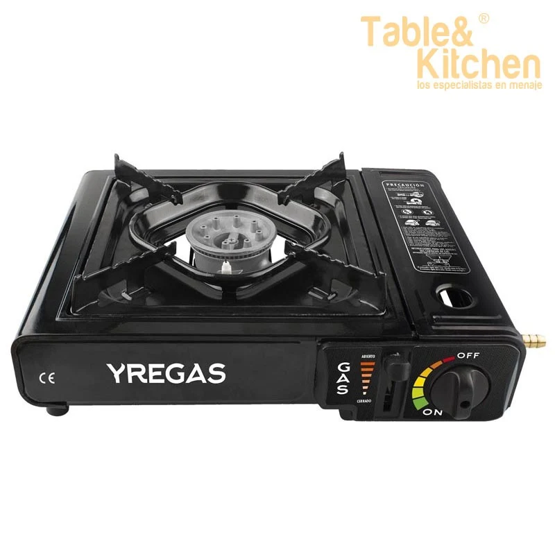 COCINA PORTATIL YREGAS 1 FUEGO UNIVERSAL