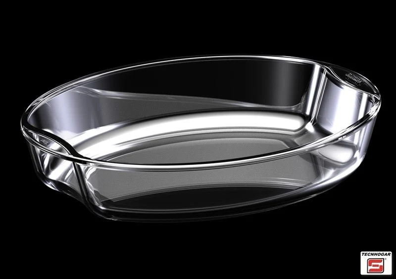 FUENTE OVAL VIDRIO 2,5L