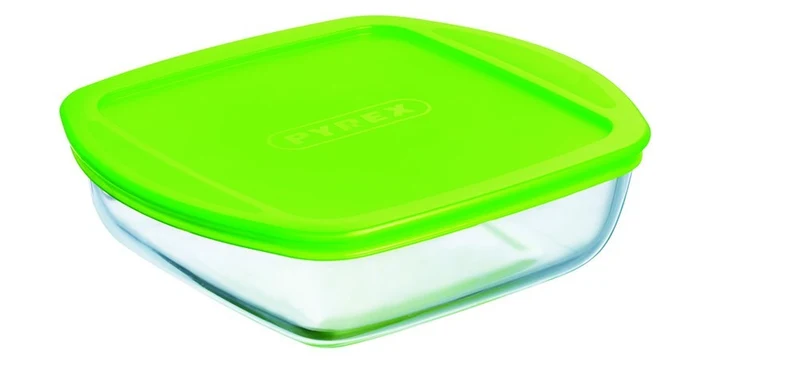 FUENTE CUADRADA CON TAPA COOK & STORE PYREX