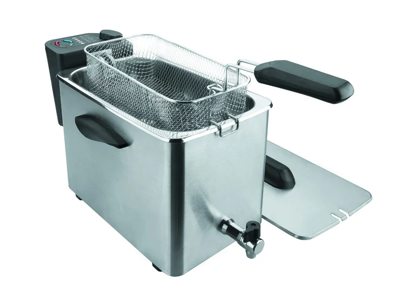FREIDORA ELECTRICA CON GRIFO 4 LITROS