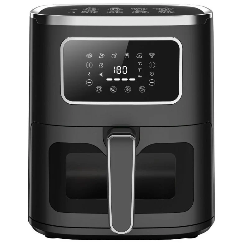 FREIDORA AIRE DIG. 5L C/V NEGRA KUKEN