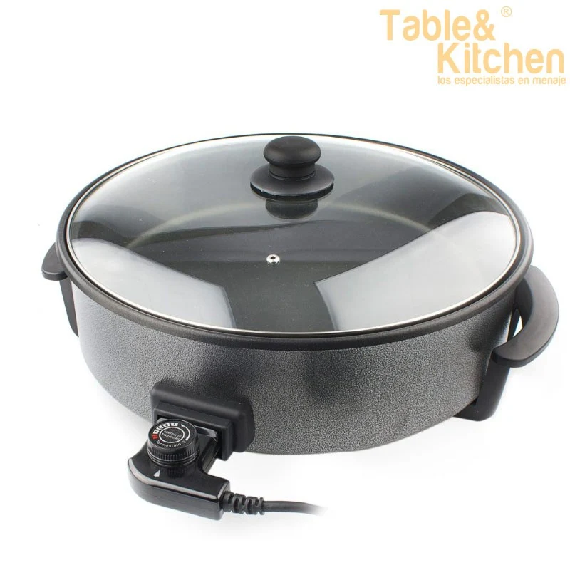 CAZUELA ELEC ANTIADHERENTE KUKEN 40X9CM 1500W