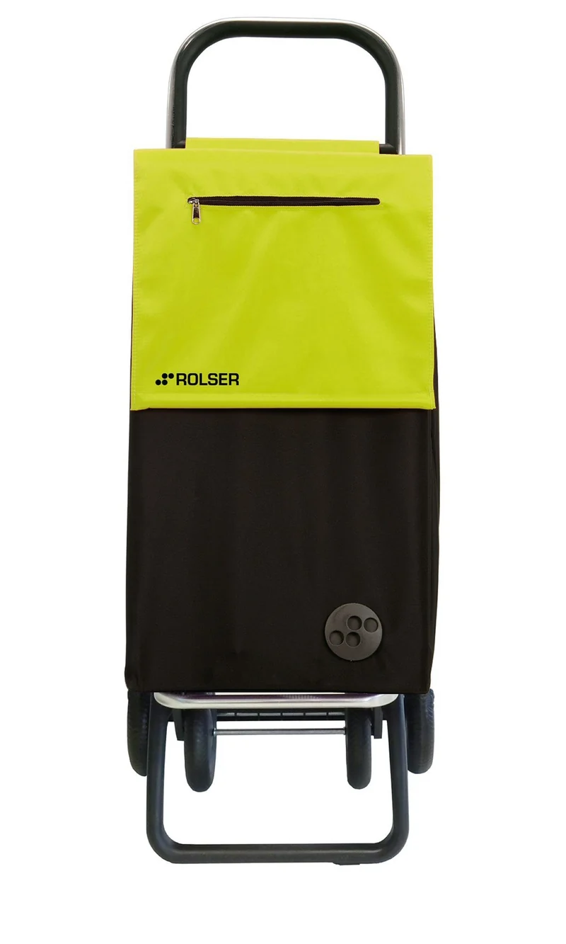 CARRO COMPRA 4 RUEDAS MF NEGRO/LIMA