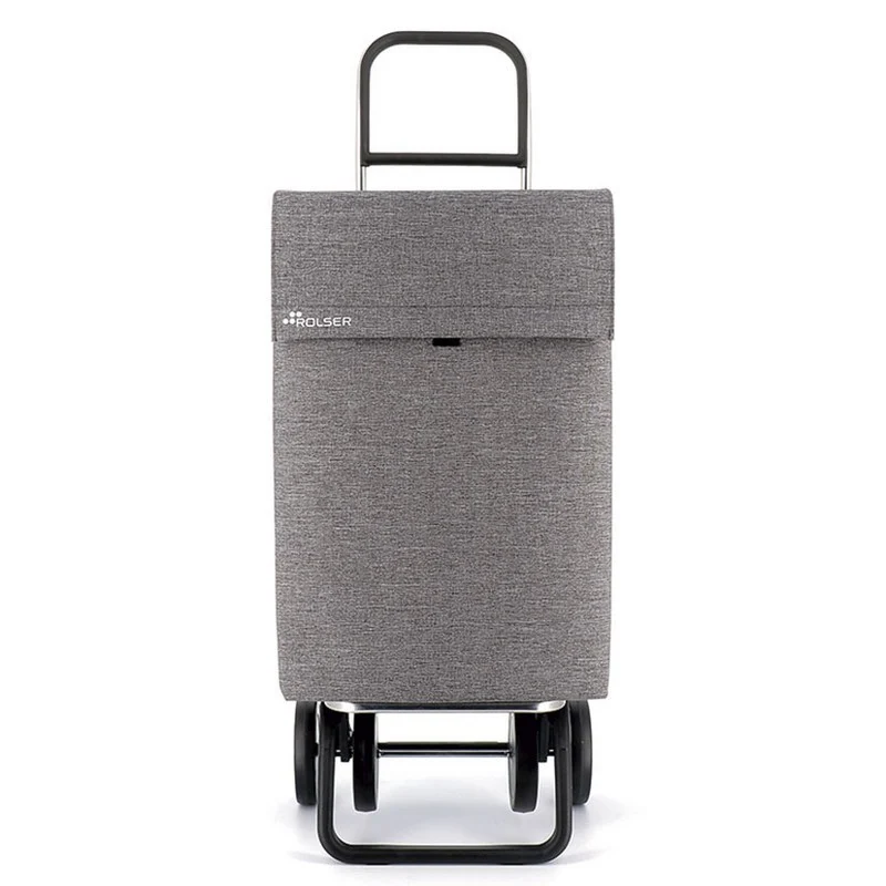 CARRO COMPRA JEAN TWEED 2+2 GRIS ROLSER