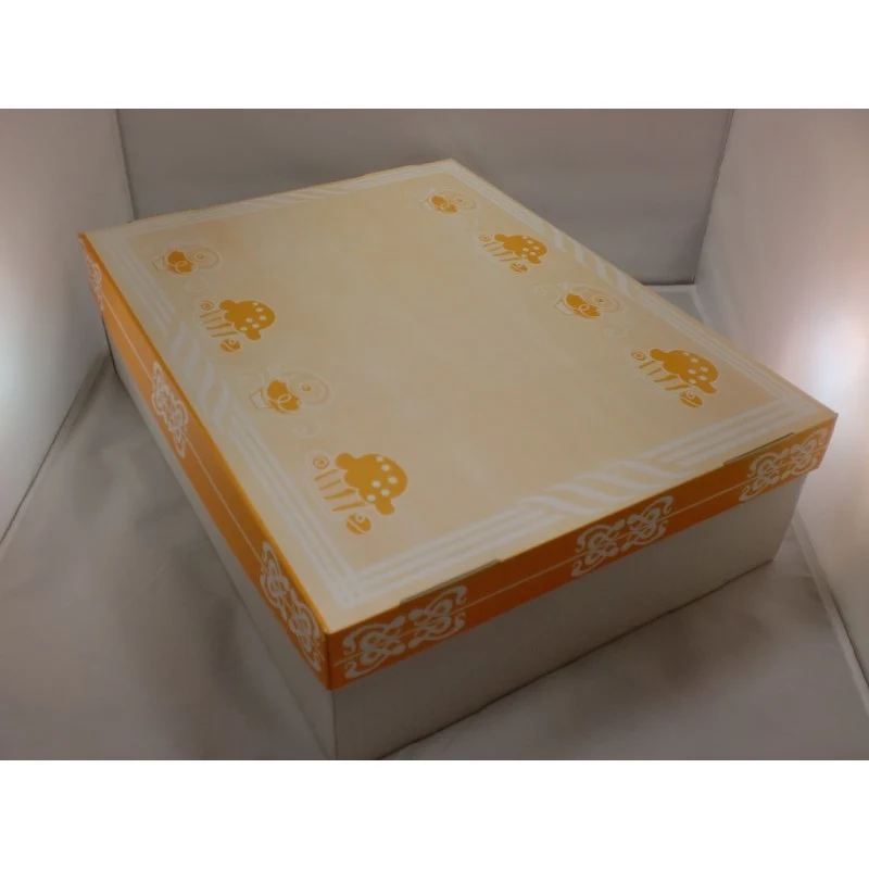 CAJA PARA TARTA GRANDE Nº14 RECTANGULAR