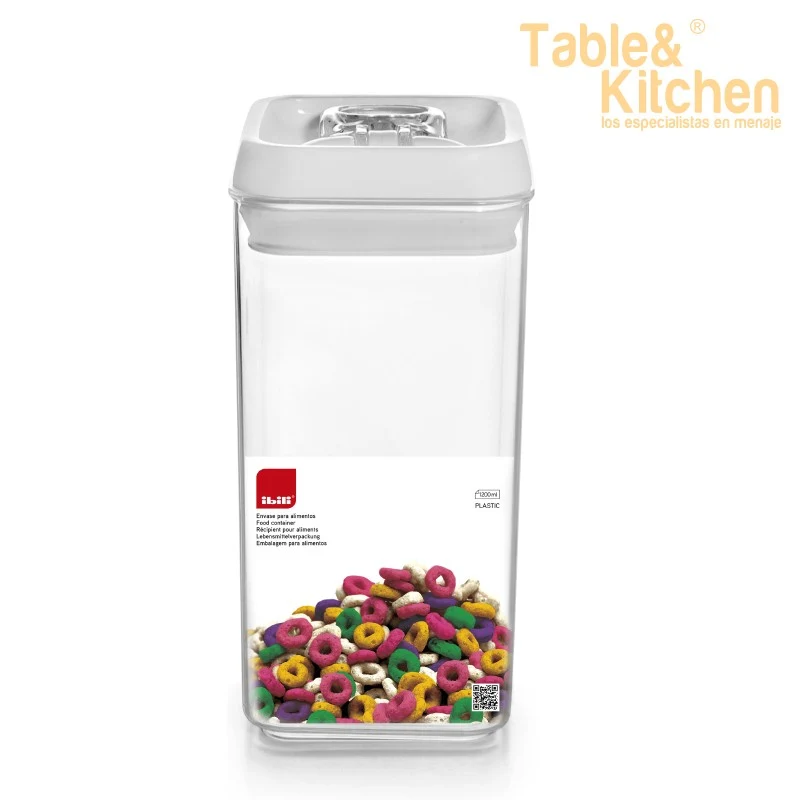 BOTE HERMETICO SQUARE 1200ML