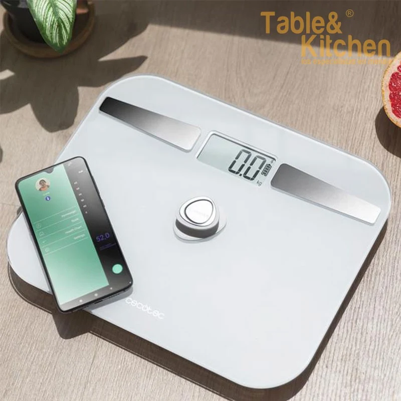BASCULA DE BAÑO SURFACE PRECISION ECOPOWER 10200 SMART HEALTHY WHITE