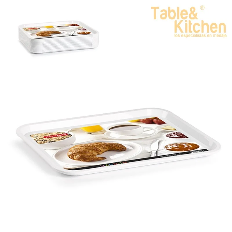 BANDEJA MAGNUM BLANCA 41,5X31 CM