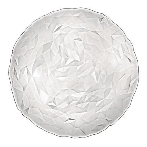 BAJO PLATO DIAMOND CHARG TRANSP. 33CM