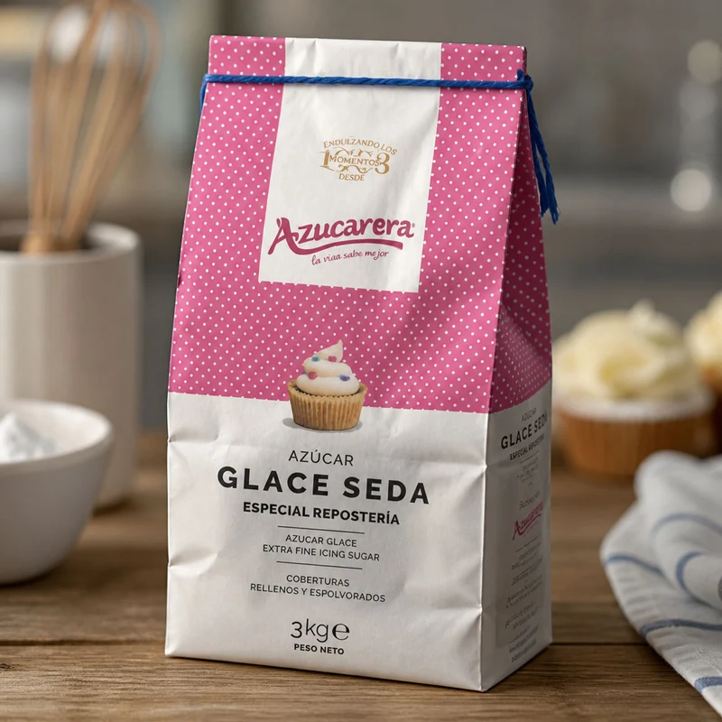 AZUCAR GLACÉ / GLASS 3KG AZUCARERA