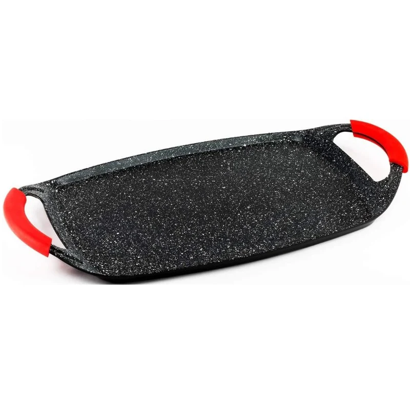 ASADORA ALUM. FUNDIDO 47CM FULL INDUCTION ASAS SILICONA