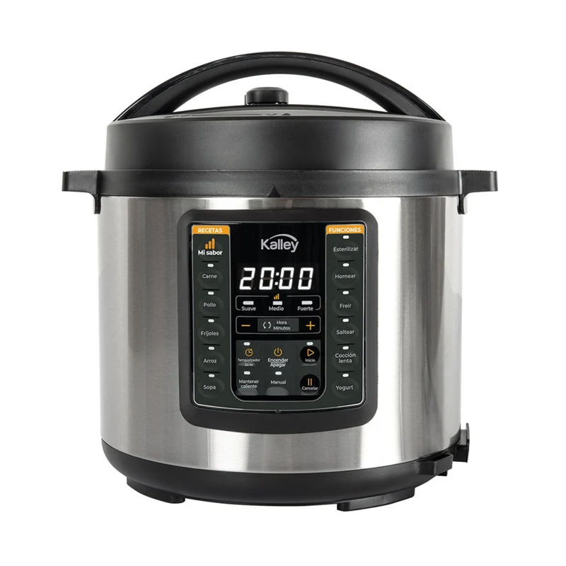 Olla Multifuncional KALLEY K-OMP 5.5 litros Plateado