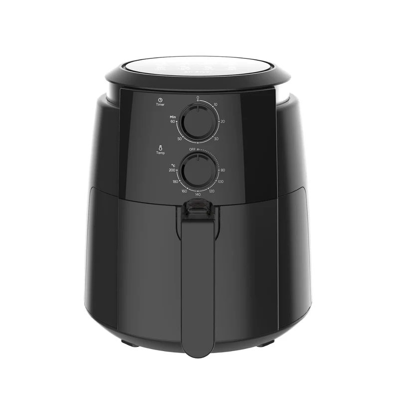 Freidora de Aire KALLEY K-MAF35 3.5L Manual 1500W Negro