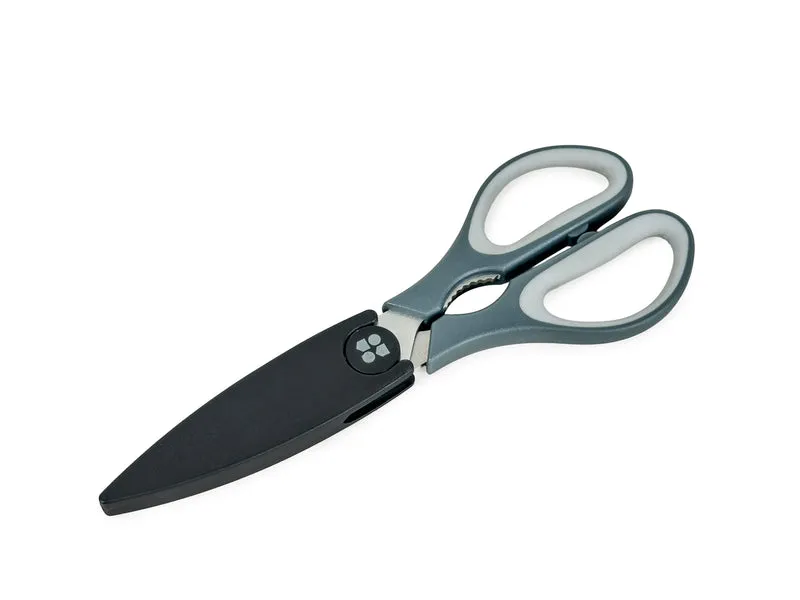 Tijeras de cocina con funda