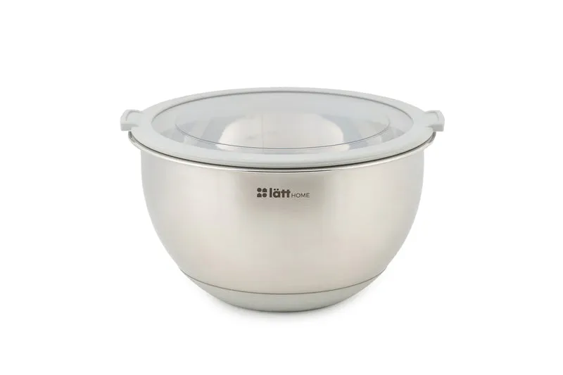 Bowl de acero inoxidable 3000ml con tapa