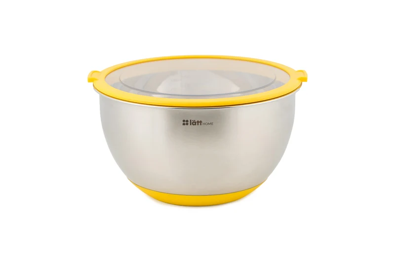 Bowl de acero inoxidable 5000ml con tapa