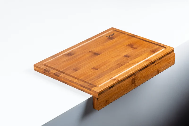 Tabla de cortar de bambú para encimera 39x27x2cm