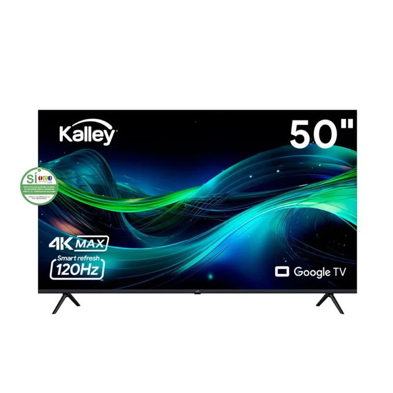 Televisor KALLEY 50 Pulgadas 50G315 4K Max Led Google Tv