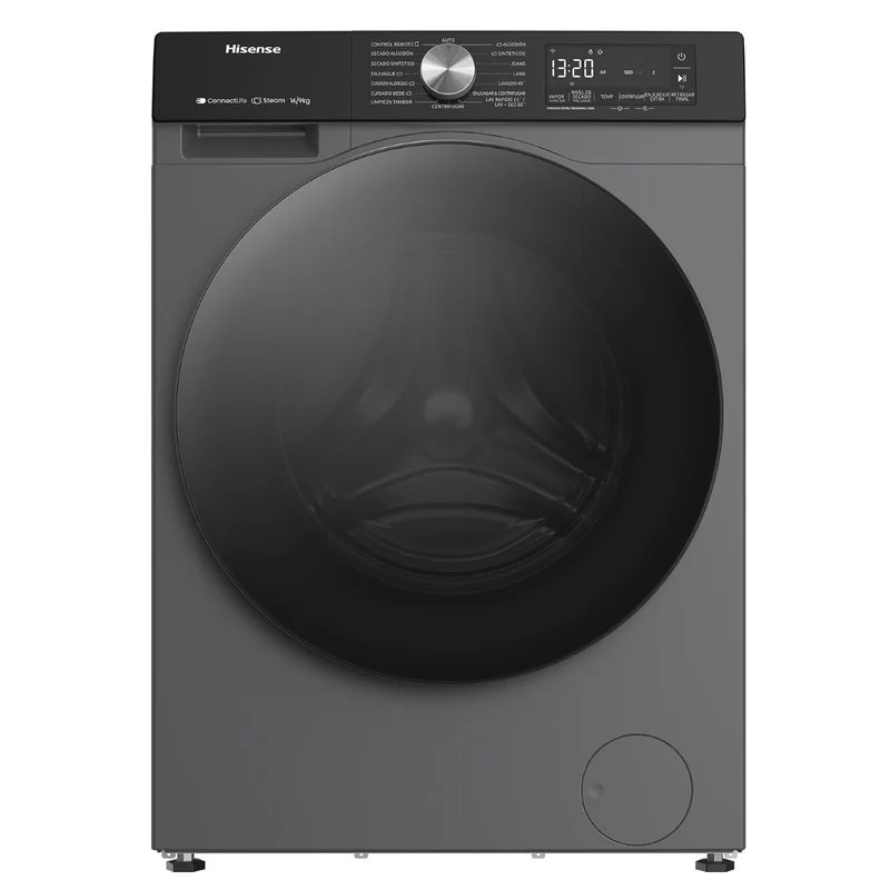 Lavadora Secadora HISENSE WD3S1543BT 15 Kilos Carga Frontal Gris