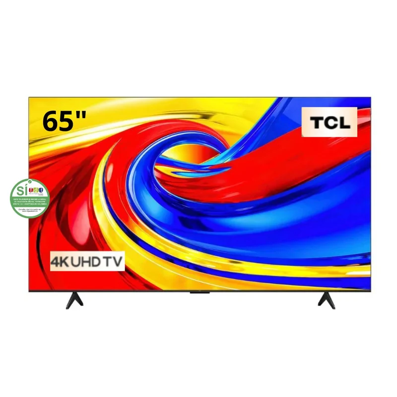 Televisor TCL 65 Pulgadas 65P7L UHD-4K Google TV Negro