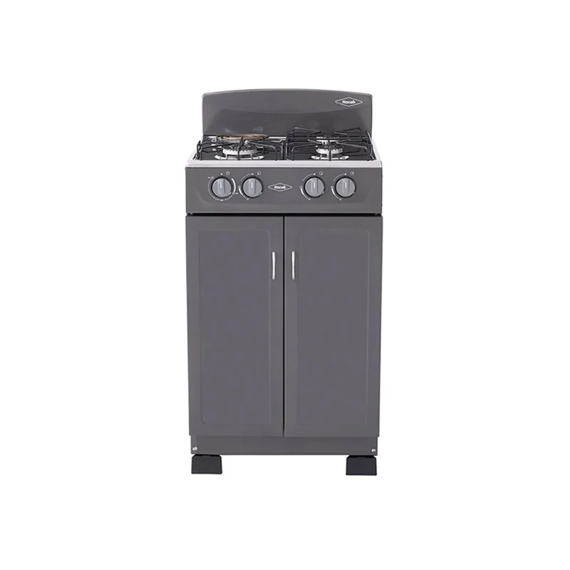 Estufa HACEB CC Romero T Gabinete MIX 3X1 Gas Natural Plata