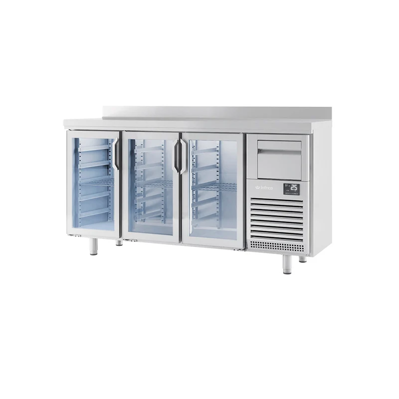 FMPP 2500 CR - FRENTE MOSTRADOR REFRIGERADO 4 PUERTASCRISTAL