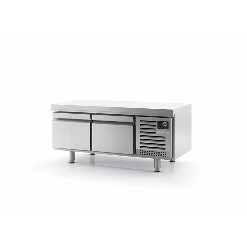 MSG 1000 - MESA BAJA REFRIGERACIÓN 2 CAJONES